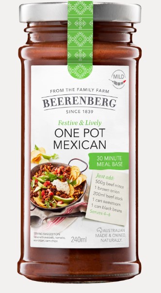 Beerenberg One pot Mexican Meal Base
