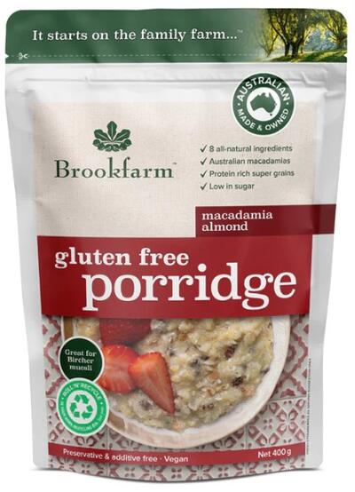 Brookfarm Gluten Free Porrij 400g
