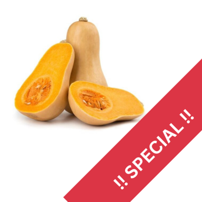 Pumpkin Butternut Cut 1/4 -