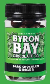 Byron Bay Ginger Dark Chocolate