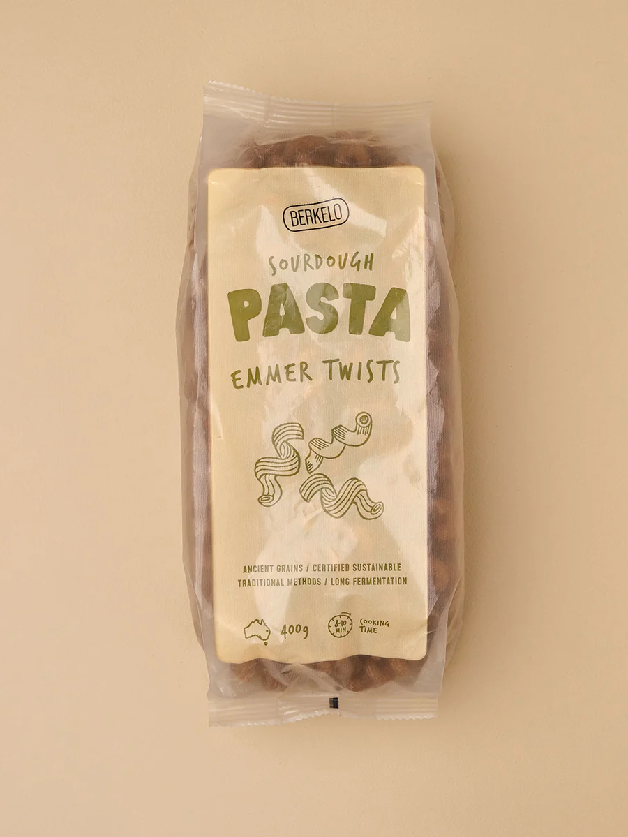 Berkello Sourdough Pasta Emmer Twists 
