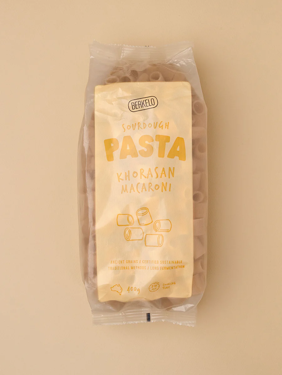 Berkello Sourdough Pasta Khorasan Macaroni