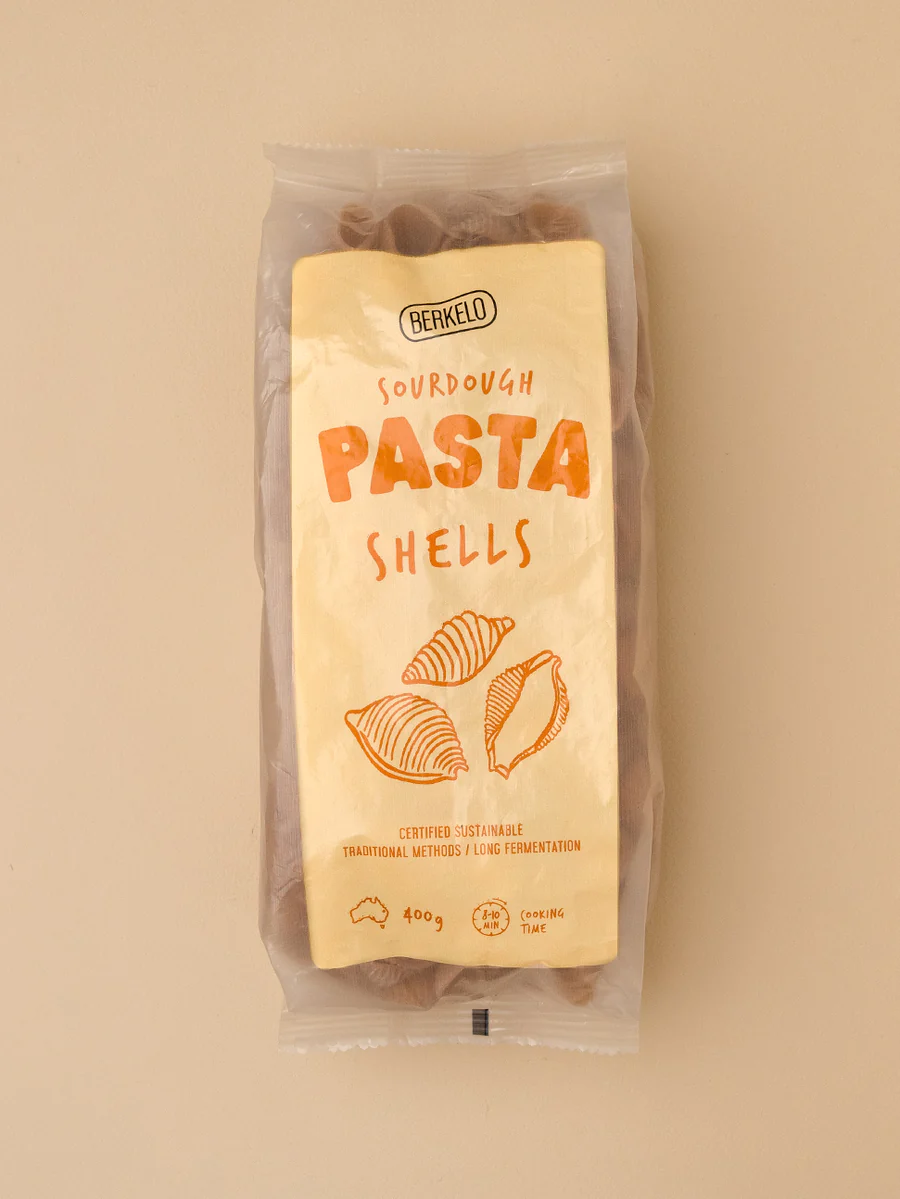 Berkello Sourdough Shell Pasta 