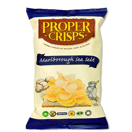 Proper Crisps Marlborough Sea Salt