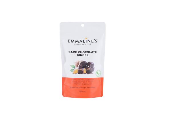 Emmalines Dark Chocolate Ginger 