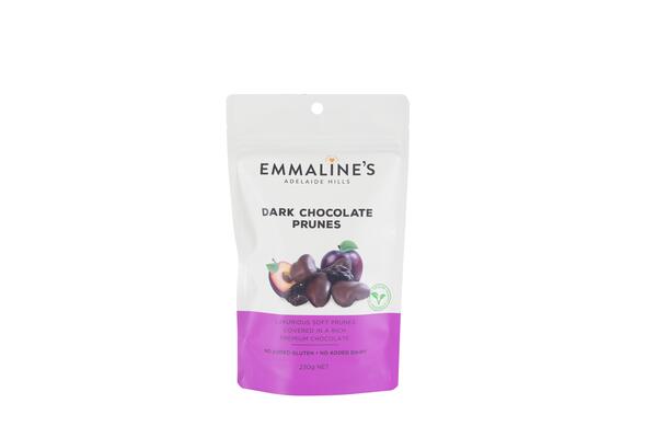 Emmalines Dark Chocolate Prunes 