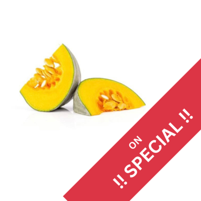 Pumpkin Grey Cut 1/2 -