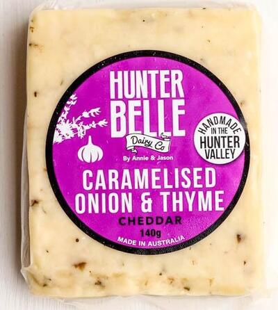 Hunterbelle Onion & Thyme Cheese