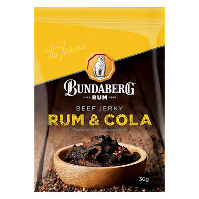 Bundaberg Beef Jerky Rum & Cola 