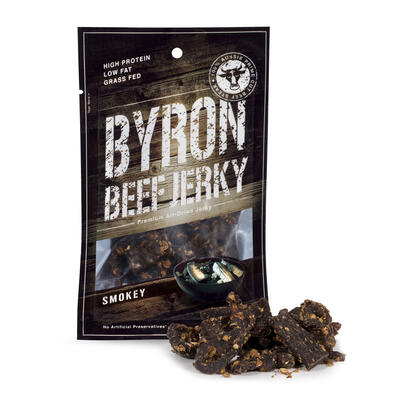 Byron Beef Jerky Smoky 