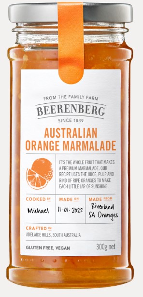 Beerenberg Orange Marmalade