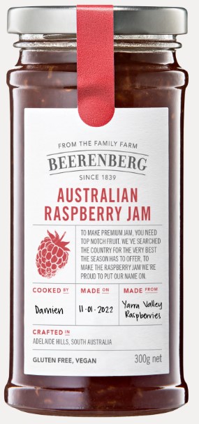 Beerenberg Raspberry Jam