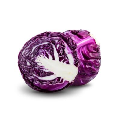 Cabbage - Red Half