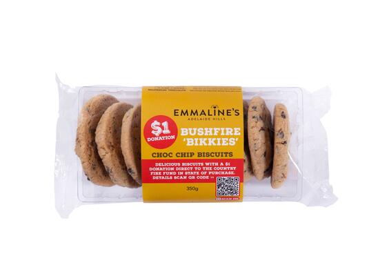 Emmalines Bush Fire Choc Chip Biscuits