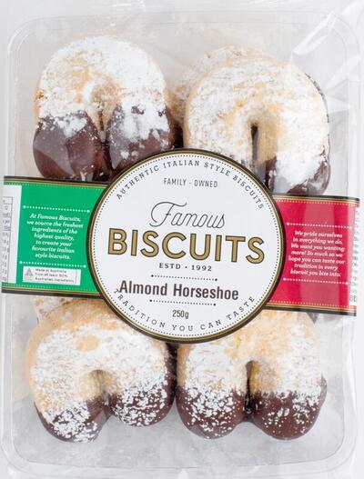 Famous BIscuits Almond Horseshoe 