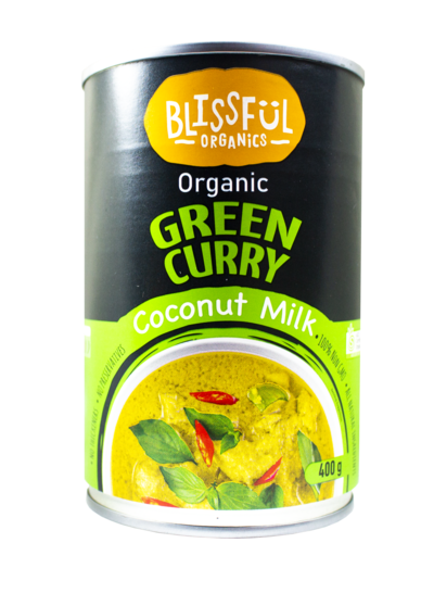 Blissful Organic Coconut Milk Green Curry