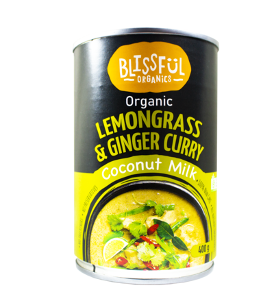 Blissful Organic Coconut Milk Ginger & Lemon Grass Curry