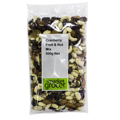 Cranberry Fruit & Nut Mix 