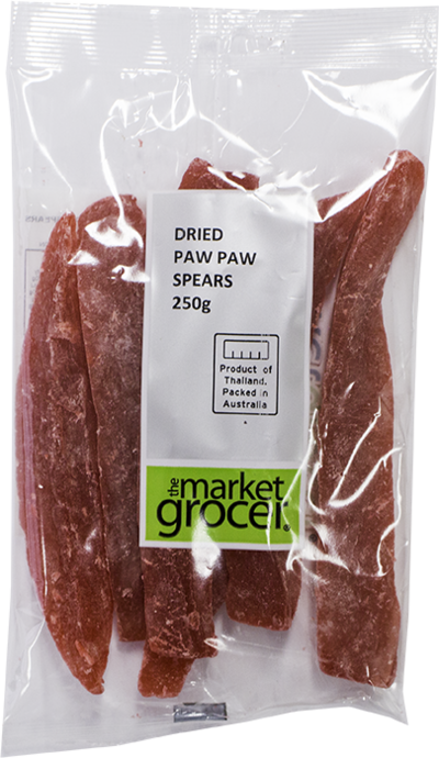 Dried Paw Paw Spears 