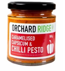 Orchard Ridge Caramelised Capsicum & Chilli Pesto 