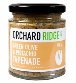 Orchard Ridge Green Olive & Pistachio Tapenade 