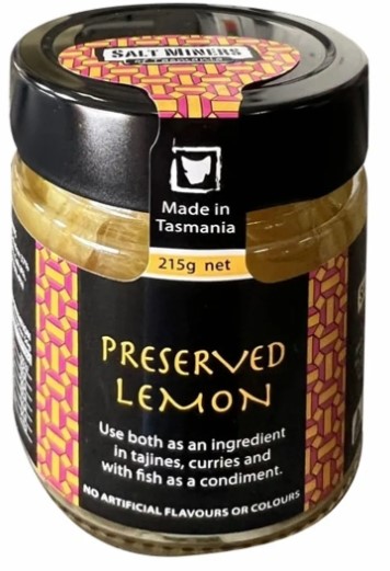Salt Miner's Of Tasmania Preserved Lemons