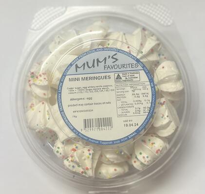 Mums Mini Meringues 