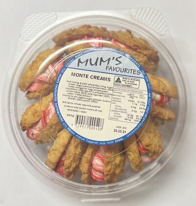 Mums Monte Creams BIscuits